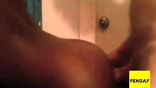 Black Slave Takes White Dick Bareback