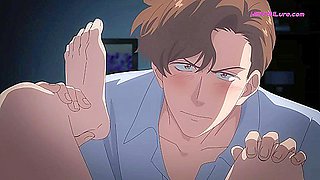 Ass up the submissive moans as thick load spills inside ○ Hentai Anime