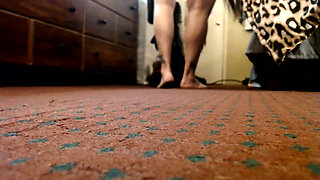 Giantess POV Vacuum Scare
