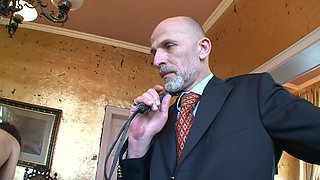 Bound Beauty Submits to Intense BDSM Table Play