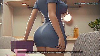Busty Anime Wifes Cartoon Cheating with Massive BBC