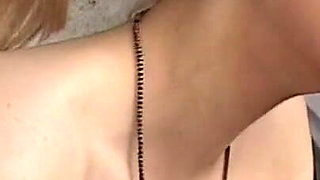 Blonde Babe's Wild Laundry Room Handjob and Orgasm