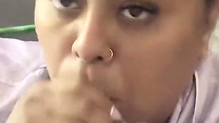 Queen Monica Gives Sloppy Blowjob for Breakfest and Gets Huge Facial
