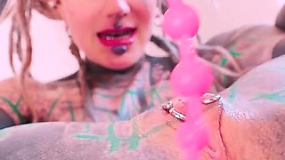 Extreme Solo Anal Play - Huge Gape, Dildo, Squirt & Beach Piss