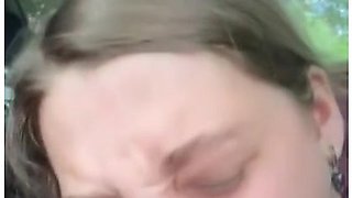 Roomate Caught Me Sucking Daddys Fat Bbc In The Car With Snow Bunny