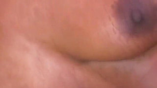 Petite Amateur Takes on a Monster Dildo in Her Tight Black Pussy in Solo Video