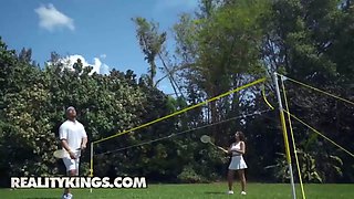 Big Naturals - Seth Gamble Gabriela Lopez - badminton
