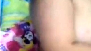 Hairy Asian Amateur Fingers Herself on Webcam