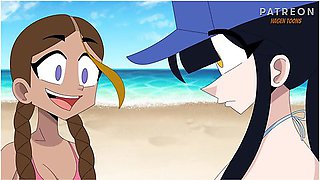 Car Toon - The Nude Beach - Knsfw (part 1) - Hagen Toons