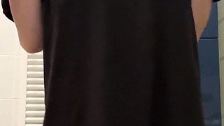Curly Blonde Teen Records Solo Dildo Masturbation More at