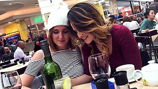 Brunette Amateur Beauty Banged All Over On Public Beach