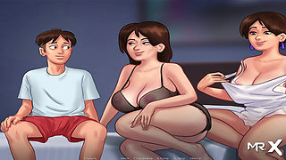 SummertimeSaga - Preparing for Sex FFM E4 #8