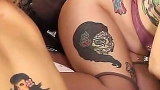 Maxine X's Amazing 10 Girl Birthday Orgy!