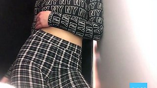 Blonde Teen Babe Undressing on Webcam
