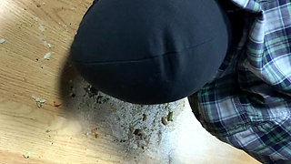 He Takes His Meal Thanks to My Feet...