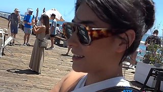 Latina teen Renae Cruz hot solo dildo masturbation
