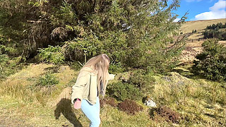 Emergency While Walking on the Public Trail but Had to Wet My Jeans