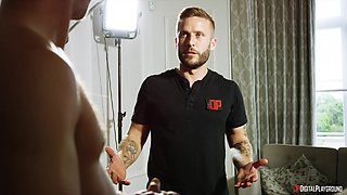 Popular pornstars threesome smutty sex video