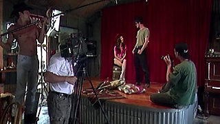 Retro Fuck on Stage with Full Squirt