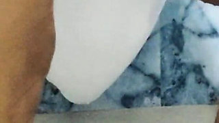 Newly Married Indian Wife Sonali with Her Husband on Wedding Night in Hotel Bathroom Part 1