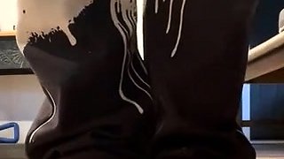 Amateur blondie solo anal masturbation