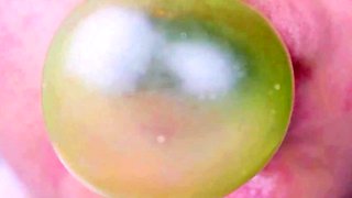 DUMB GUM   Office Secretary Transforms Into Bubblegum Bimbo