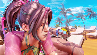 Rough Vacation Creampie: Stinky Pussy & Ass Destroyed by Huge Black Monster Cock