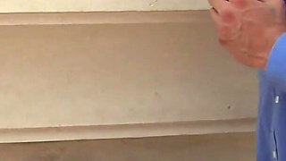 Wild Anal Beads Action with Horny Blonde on the Couch!