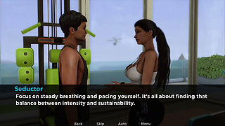 Seductor Having Sex with His Girlfriend Riya After Gym, Today They Did Anal