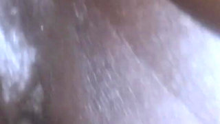 Oily Ebony Grind Session Slow Wet Close-up Action