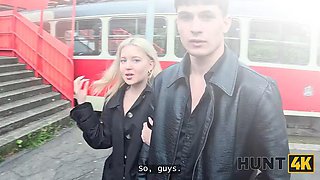 HUNT4K. Fuck for a thesis? Why not ft. Stanley Johnson  Nikoletta Queen: Blowjob, Doggy  Licking Porn