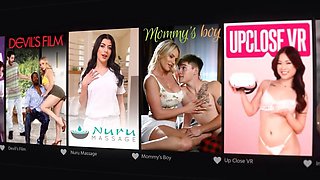 DEVILS FILM - Hot Summer Vixen Gets DP By Sexy Adira Allure s Strap-on And Her Husband: Porn