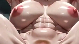 Muscular Woman Gym Bondage - Swollen Pussy Big Clit Extremely Horny