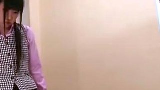 Close up teen foot worship