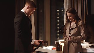 Mila's mouth on Oliver