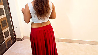 Masked Desi Maid Gives Handjob & Rides Hard Indian Amateur