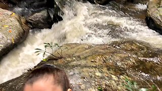 Amateur couple outdoor sex