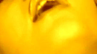 Red hair babe pissing masturbation