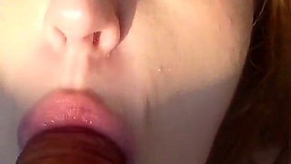 Masturbation in Schoolgirl Suit with Vibrator Wand and Dildo
