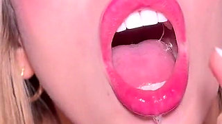 In Exchange for My Silence My Stepsister Gives Me a Deep Blowjob While I Play on the Play