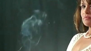 Cougar Milf Smokes, Masturbates & Poses