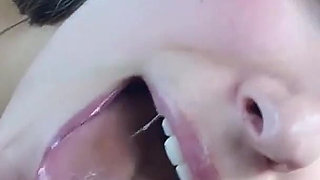 Kimber Lee Day at the Beach Blowjob in Car