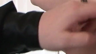 German BDSM - Blonde slave milf whipe