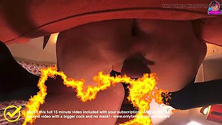 Anal Pegging Training with a Slutty StepMom in Femdom Bondage - Amateur MILF Slave & Real Orgasm