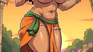Exotic Topless Women Animations