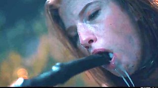 Octavia Red Big Ass Brunette Solo Creampie in Forest Fantasy