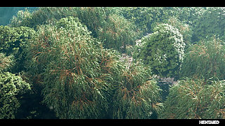 Asian Girl vs Hentai Monster Cock - Hardcore Creampie & Cum In Mouth