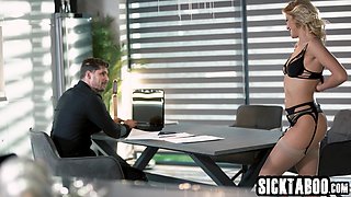 Lusty COUGAR in underwear deep assfuck orgy