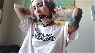 Close up anal and dildo pussy masturbation