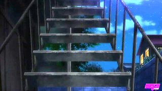 Explosive Aya and Hinata at bukkake scene